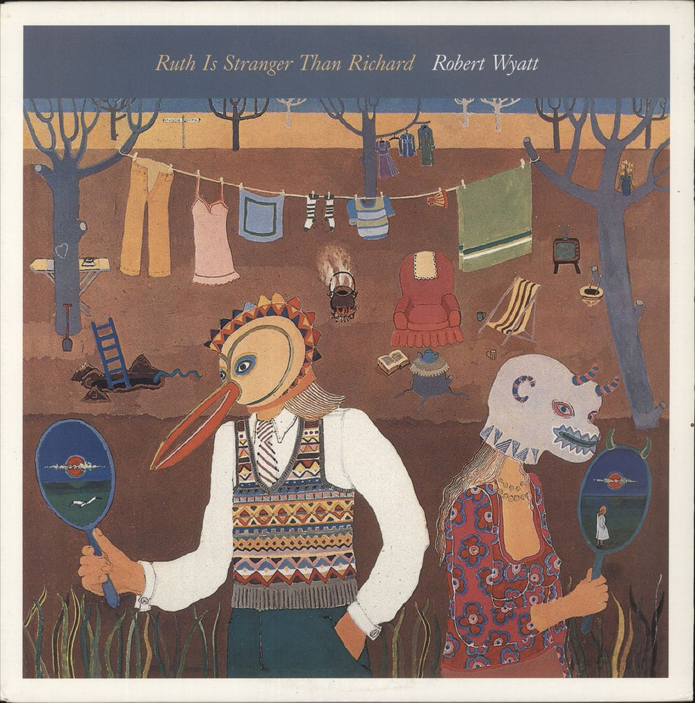 Robert Wyatt Ruth Is Stranger Than Richard US vinyl LP album (LP record) DNO201