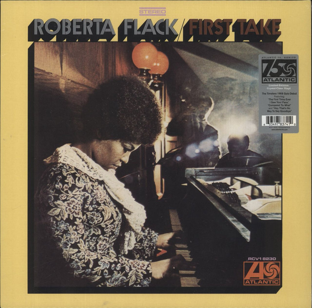 Roberta Flack First Take - Crystal Clear Vinyl - Sealed UK vinyl LP album (LP record) RCV18230