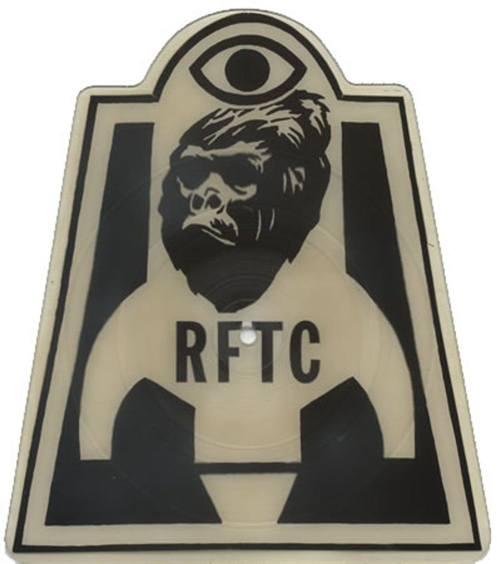 Rocket From The Crypt When In Rome - Shaped UK shaped picture disc (picture disc vinyl record) ELM47TPIC