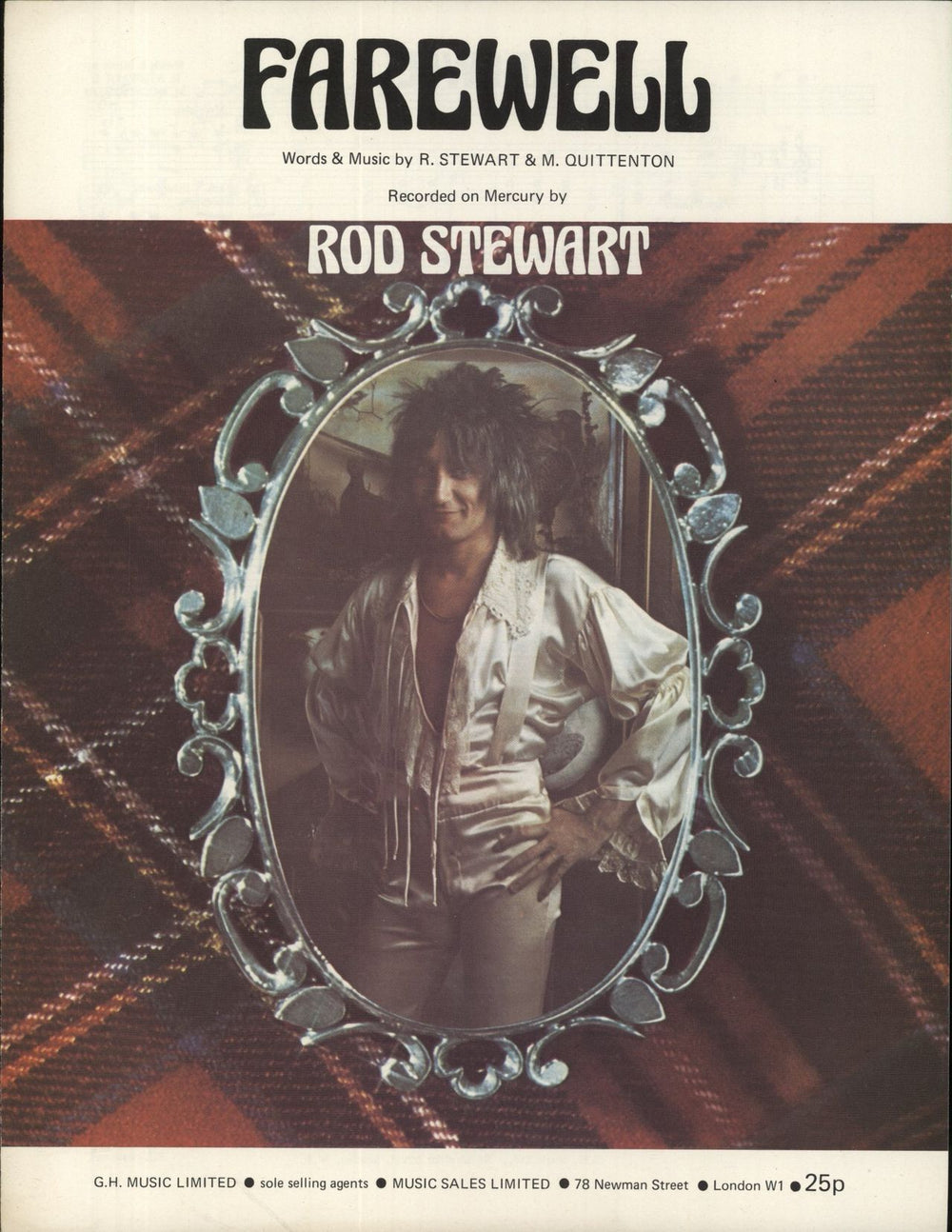 Rod Stewart Farewell UK sheet music GH1002C