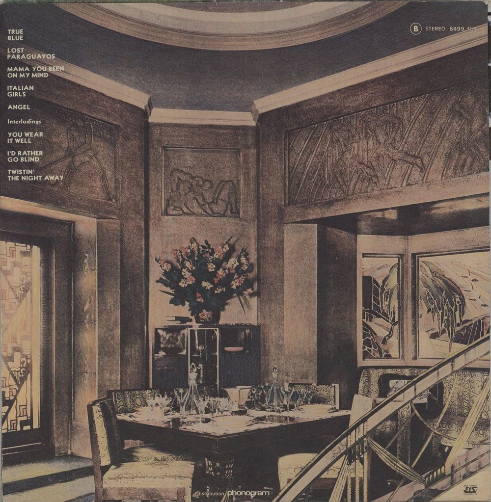 Rod Stewart Never A Dull Moment French vinyl LP album (LP record)