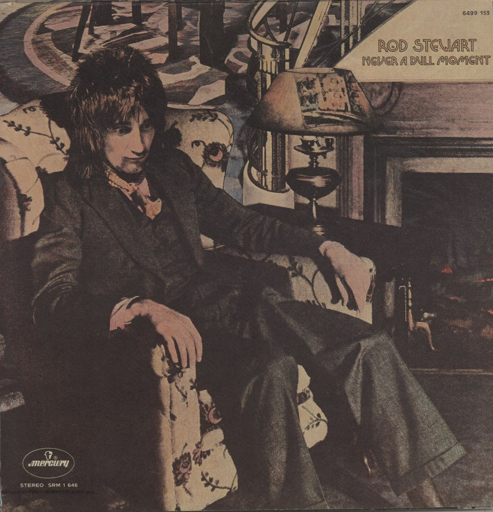 Rod Stewart Never A Dull Moment French vinyl LP album (LP record) 6499153