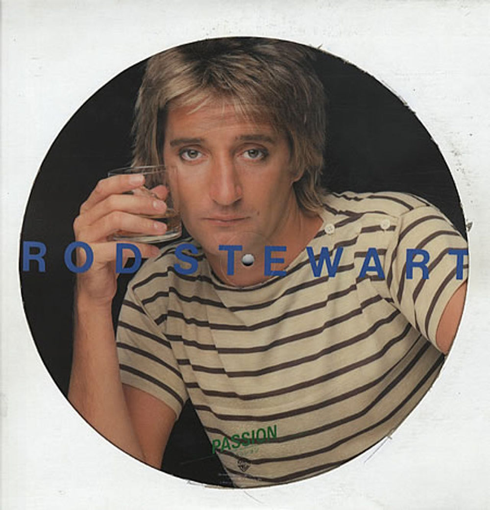 Rod Stewart Oh God, I Wish I Was Home Tonight Japanese Promo 12" vinyl picture disc (12 inch picture record) ROD2POH185207