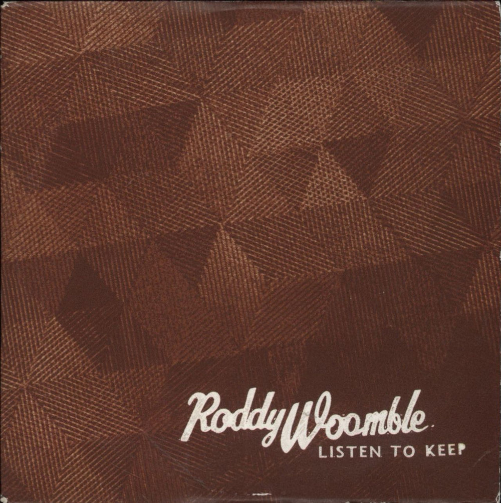 Roddy Woomble Listen To Keep UK CD album (CDLP) KEEP01