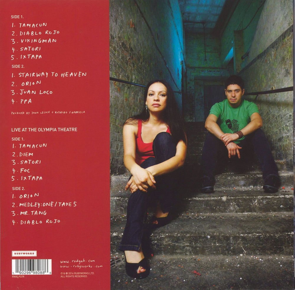 Rodrigo Y Gabriela Rodrigo Y Gabriela - 180gm - EX UK 2-LP vinyl record set (Double LP Album) 190296980886