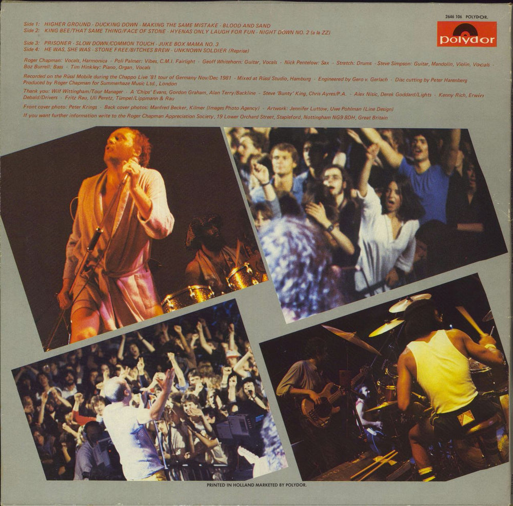 Roger Chapman He Was… She Was… You Was… We Was… Dutch 2-LP vinyl record set (Double LP Album)