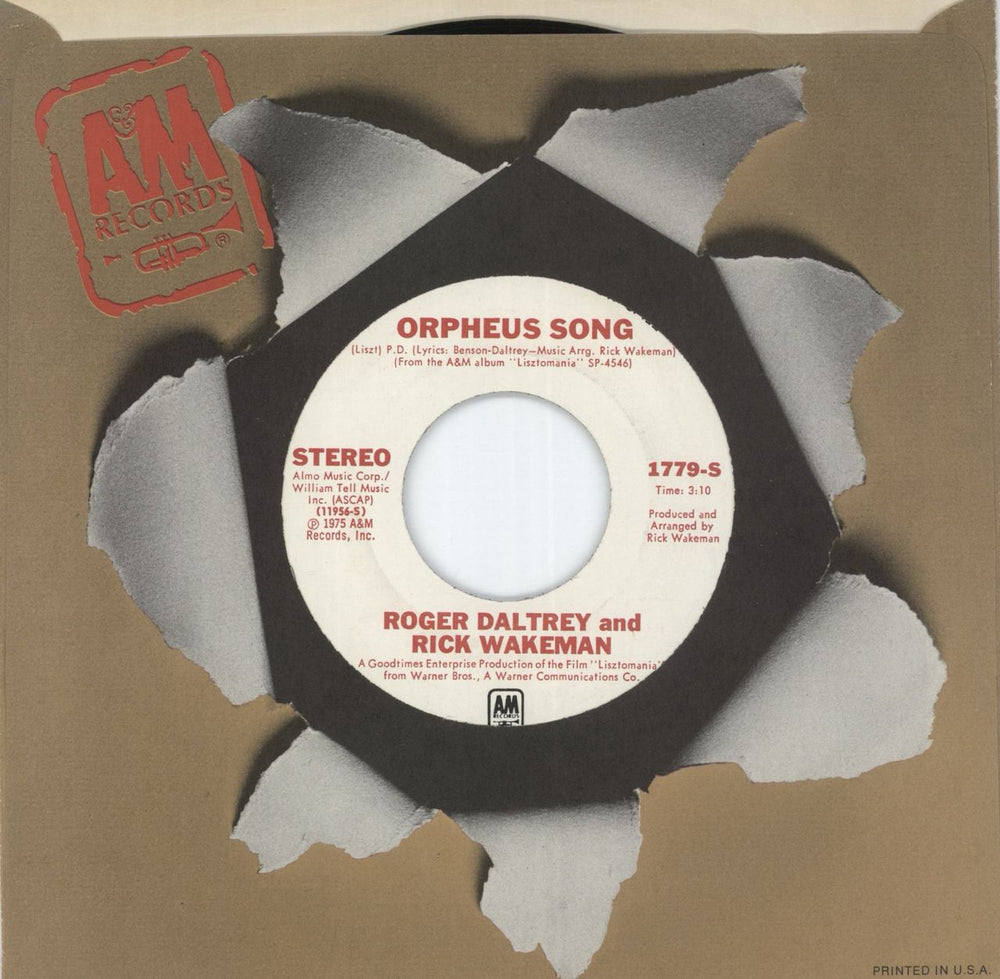 Roger Daltrey Love's Dream UK 7" vinyl single (7 inch record / 45)