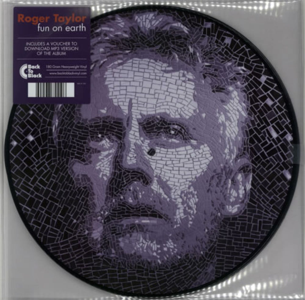 Roger Taylor Fun On Earth - RSD14 UK picture disc LP (vinyl picture disc album) 0602537755196