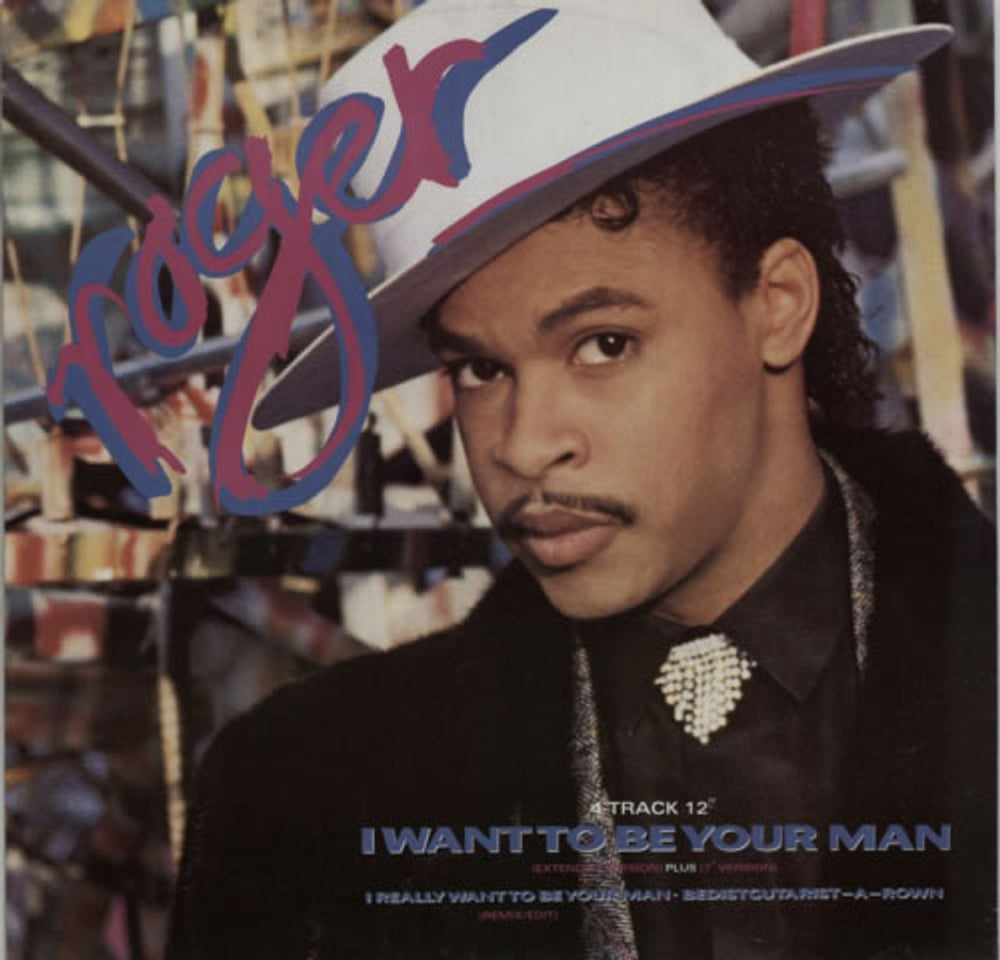 Roger Troutman I Want To Be Your Man UK 12" vinyl single (12 inch record / Maxi-single) W8229T