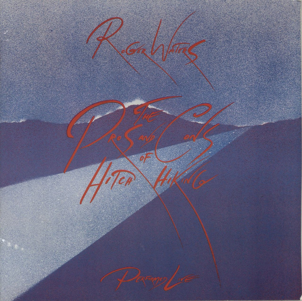 Roger Waters The Pros And Cons Of Hitch Hiking US tour programme TOUR PROGRAMME