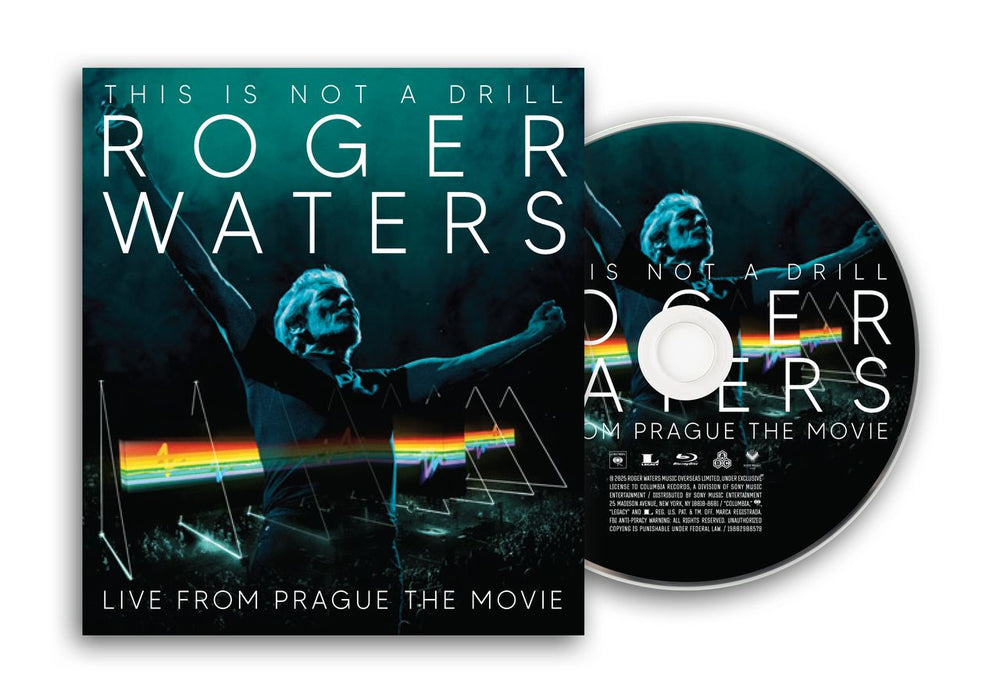 Roger Waters This Is Not A Drill: Live From Prague The Movie - Blu-Ray Edition - Sealed UK Blu Ray DVD 198029085792