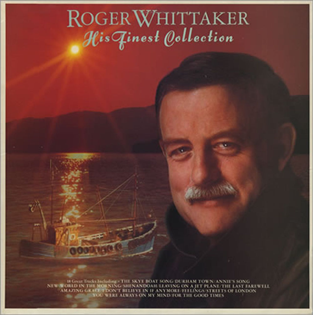 Roger Whittaker His Finest Collection UK vinyl LP album (LP record) RWTV1