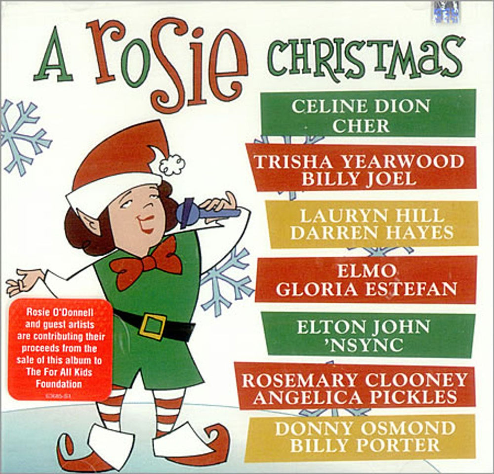 Rosie O'Donnell The Magic Of Christmas Day US CD album (CDLP) CK63685