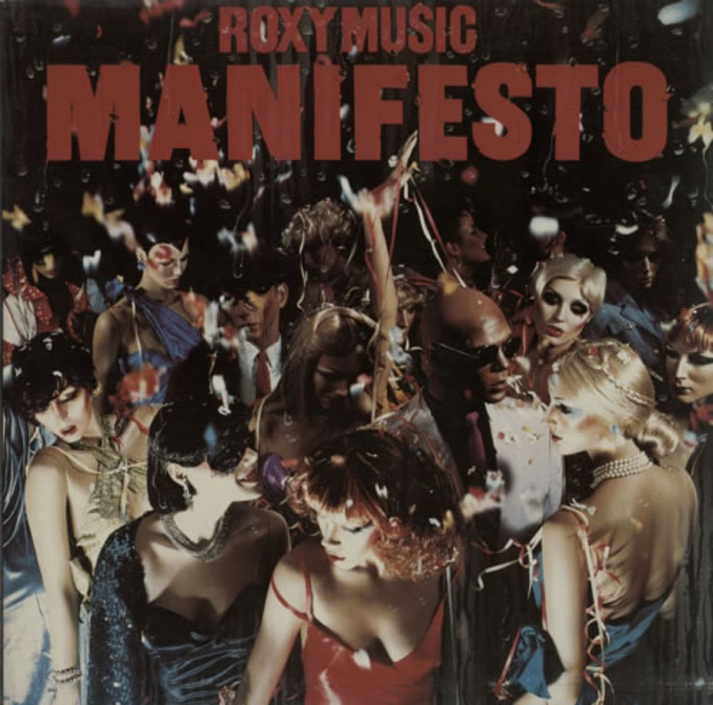 Roxy Music Manifesto Canadian vinyl LP album (LP record) KSD38-114