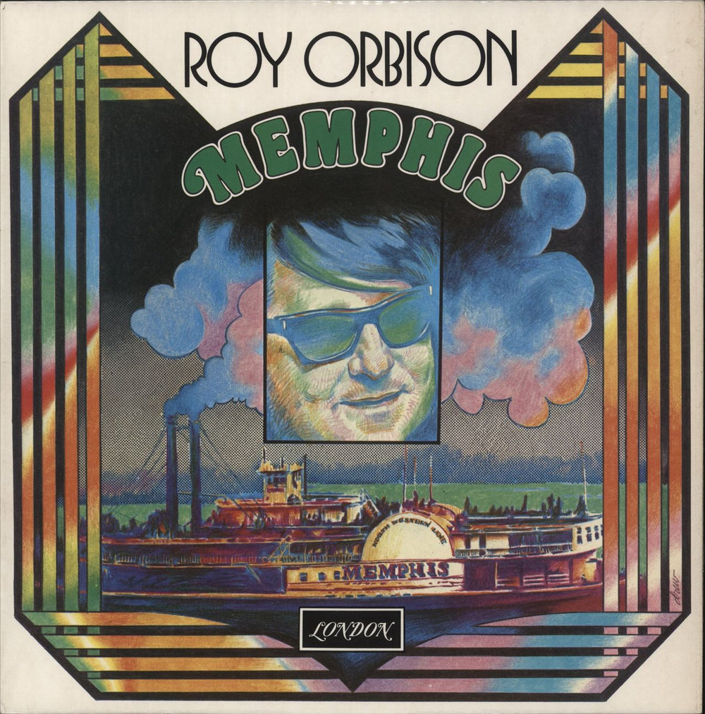 Roy Orbison Memphis - EX UK vinyl LP album (LP record) SHU8445