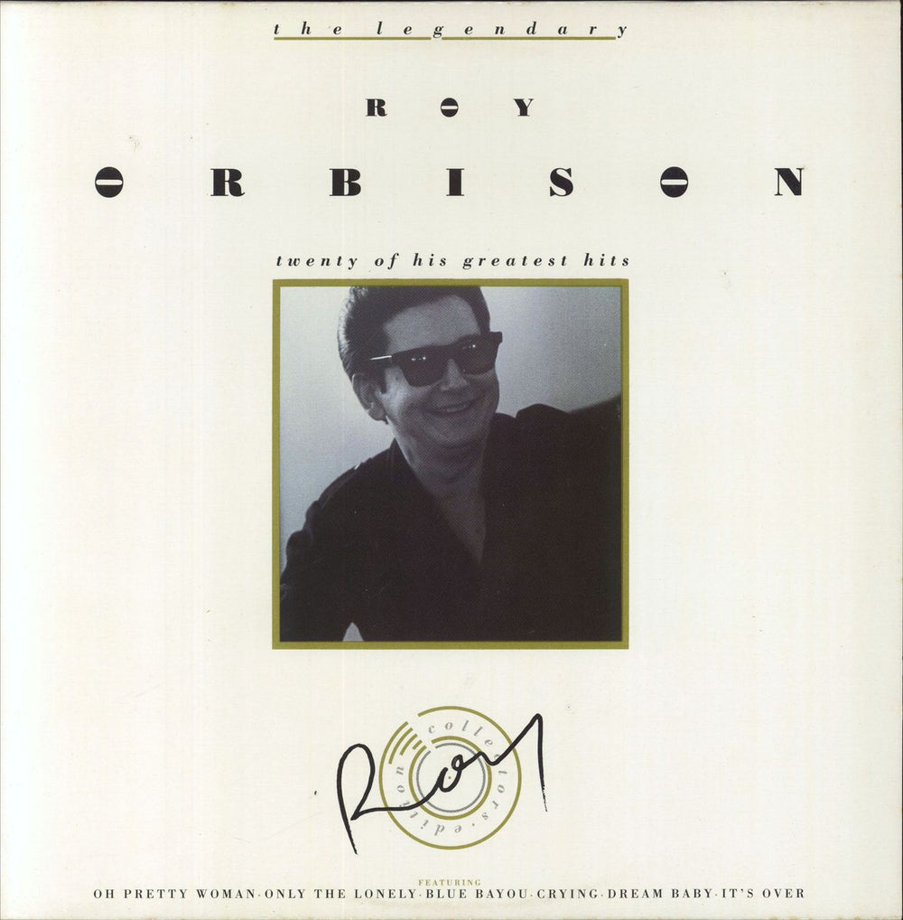 Roy Orbison The Legendary Roy Orbison - Collector's Edition UK vinyl LP album (LP record) STAR2330