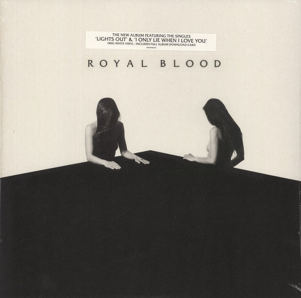 Royal Blood How Did We Get So Dark? - 180gram White Vinyl + Sealed UK vinyl LP album (LP record) 0190295831141
