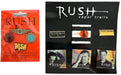 Rush A Bundle of Badges, Keyrings and more. UK Promo badge MEMORABILIA