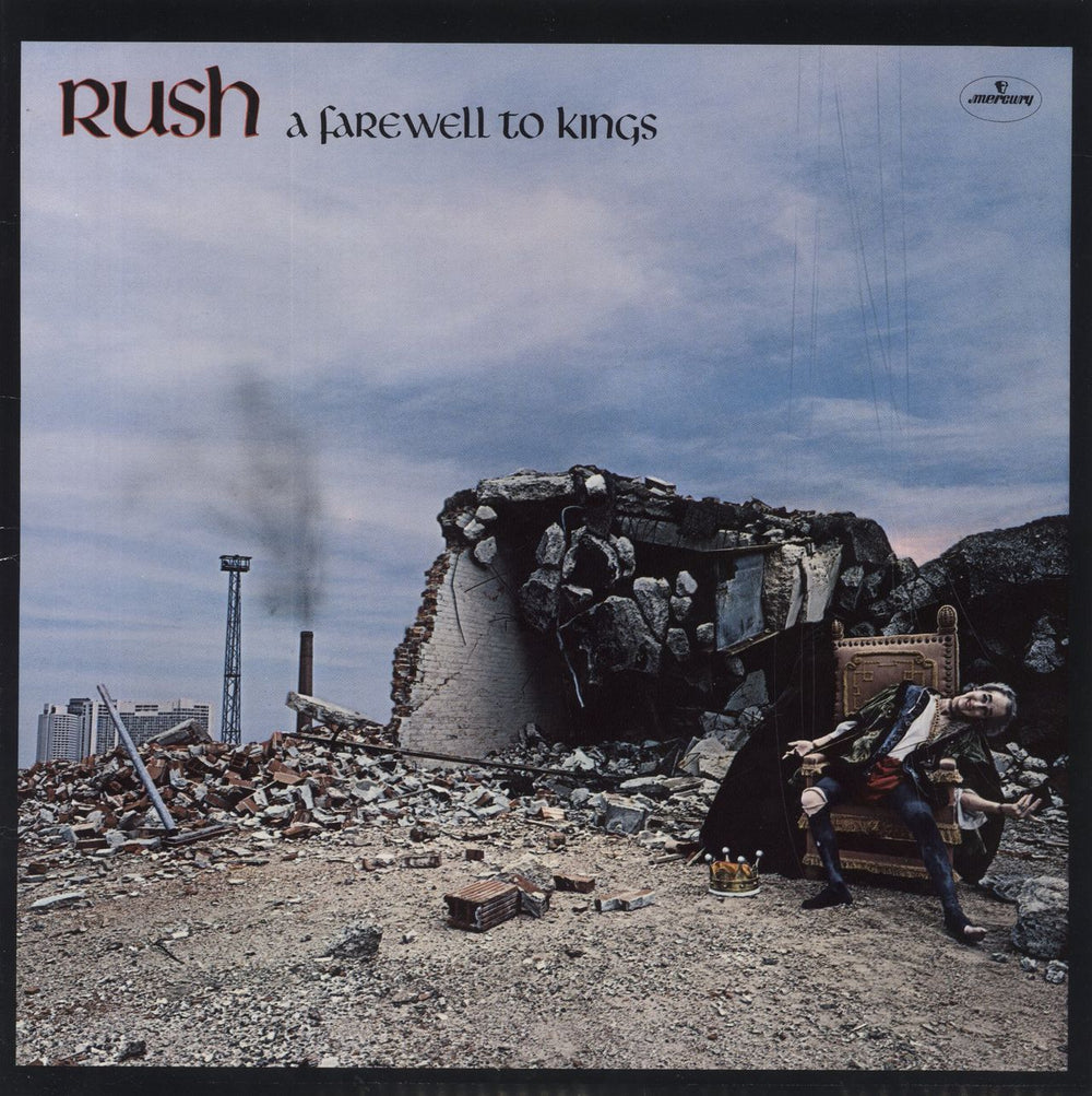 Rush A Farewell To Kings + Insert Dutch vinyl LP album (LP record) 6338834