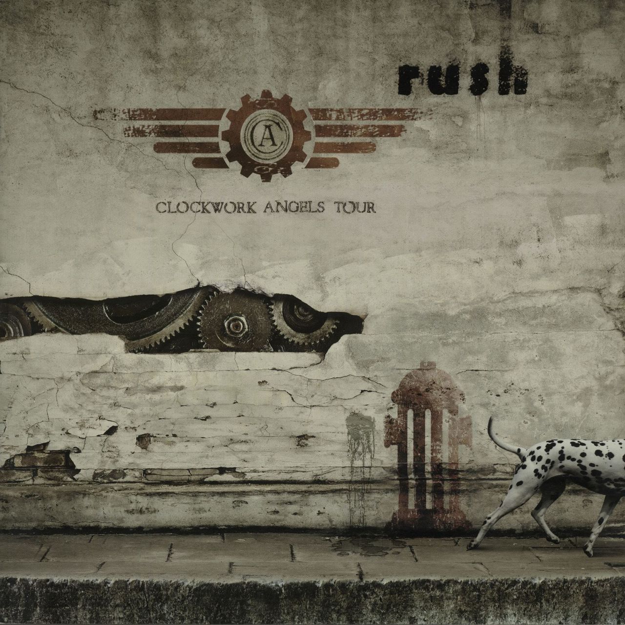 Rush Clockwork Angels + Ticket Stub UK tour programme TOUR PROGRAMME