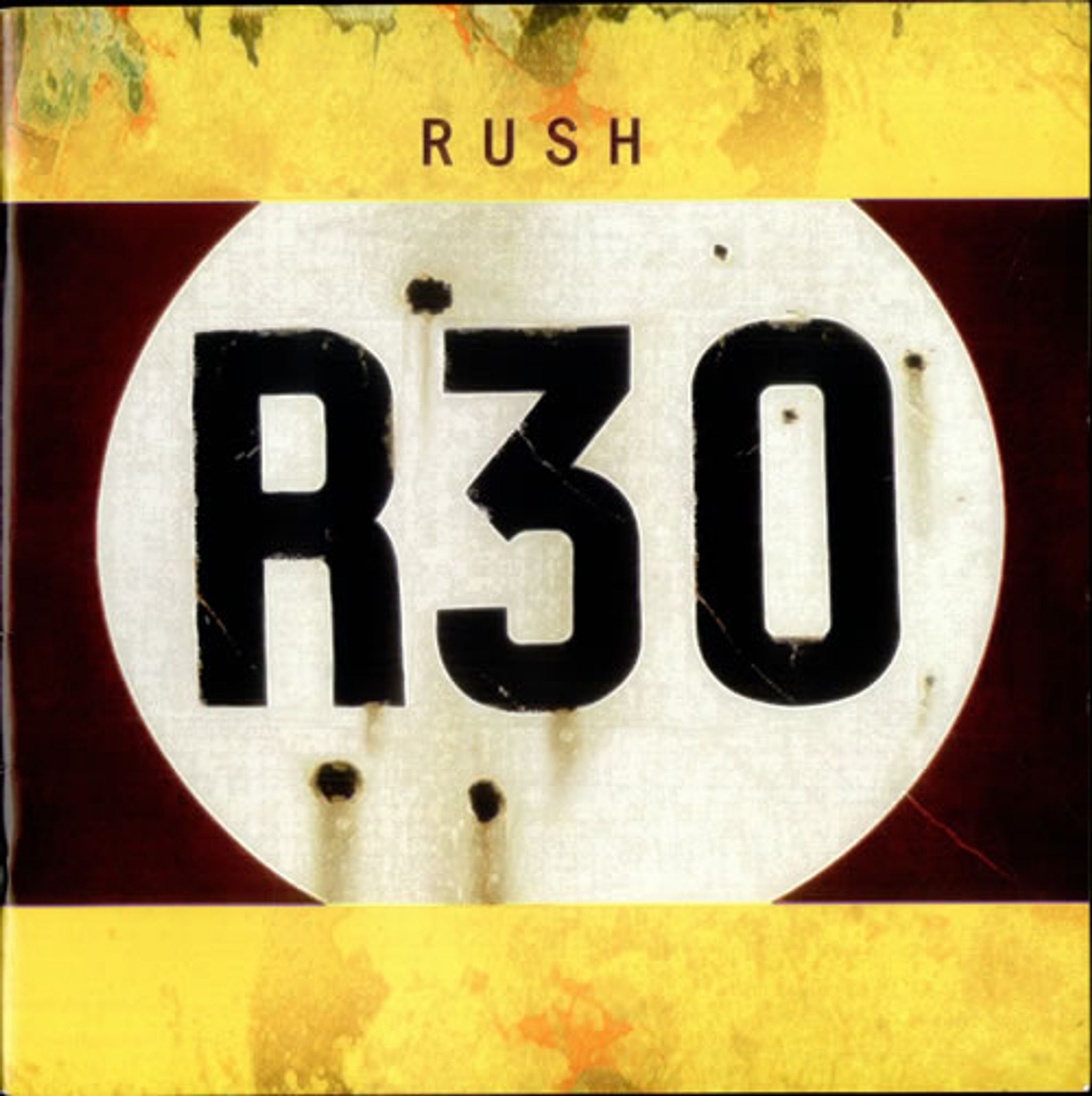 Rush R30 UK tour programme TOUR PROGRAMME