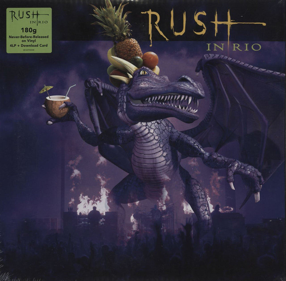 Rush Rush In Rio - 180g US 4-LP vinyl album record set R183672