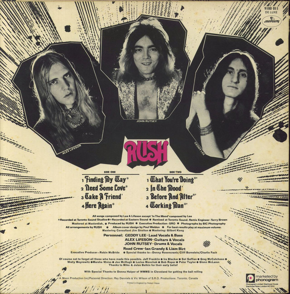 Rush Rush - VG UK vinyl LP album (LP record)