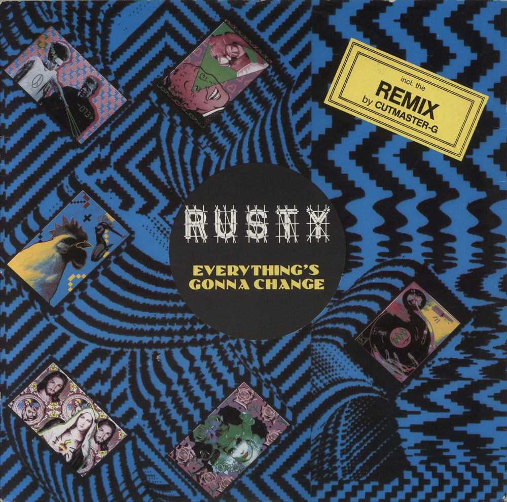 Rusty (House) Everything's Gonna Change UK 12" vinyl single (12 inch record / Maxi-single) ZYX6246-12