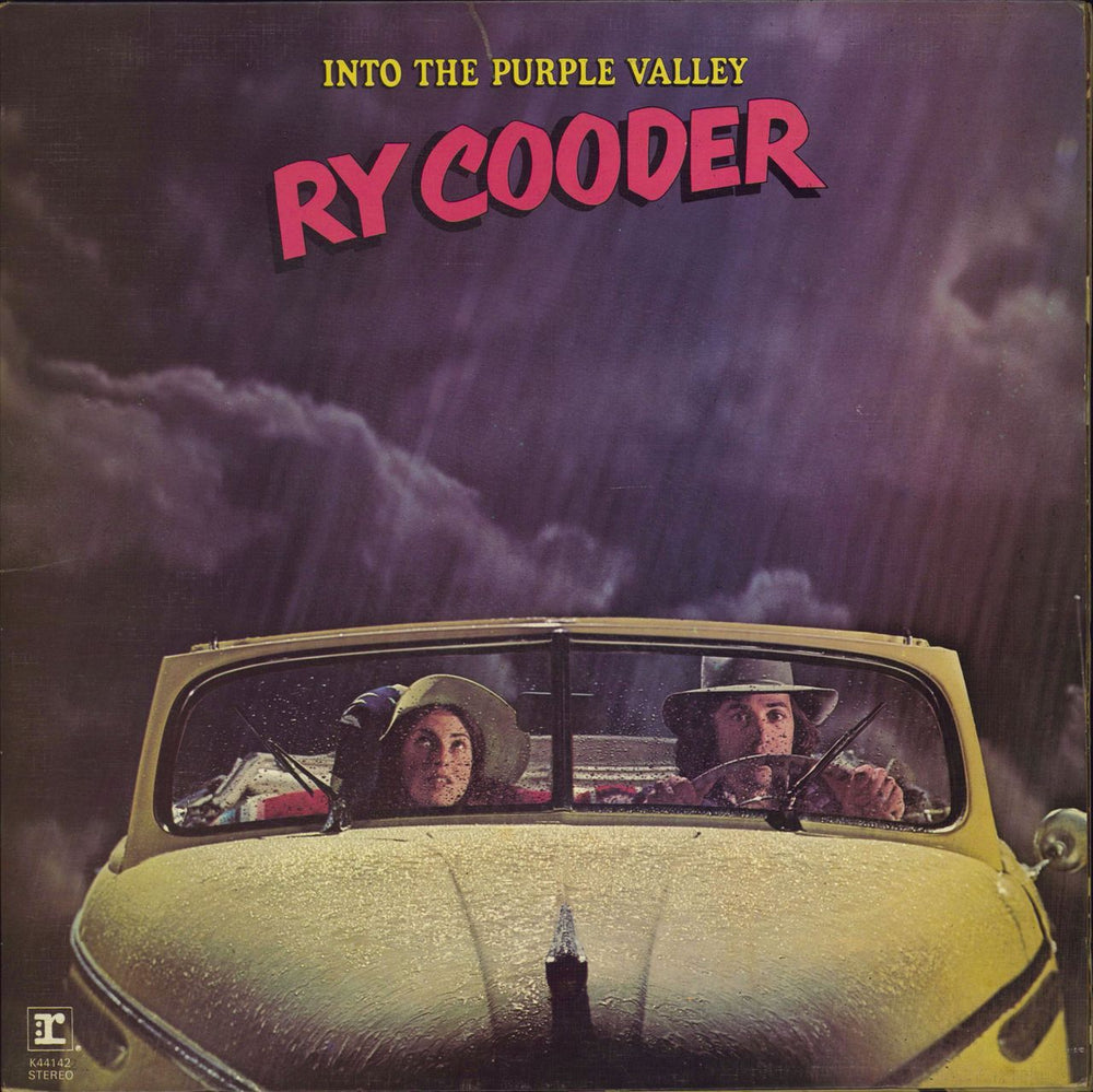 Ry Cooder Into The Purple Valley - 2nd UK vinyl LP album (LP record) K44142