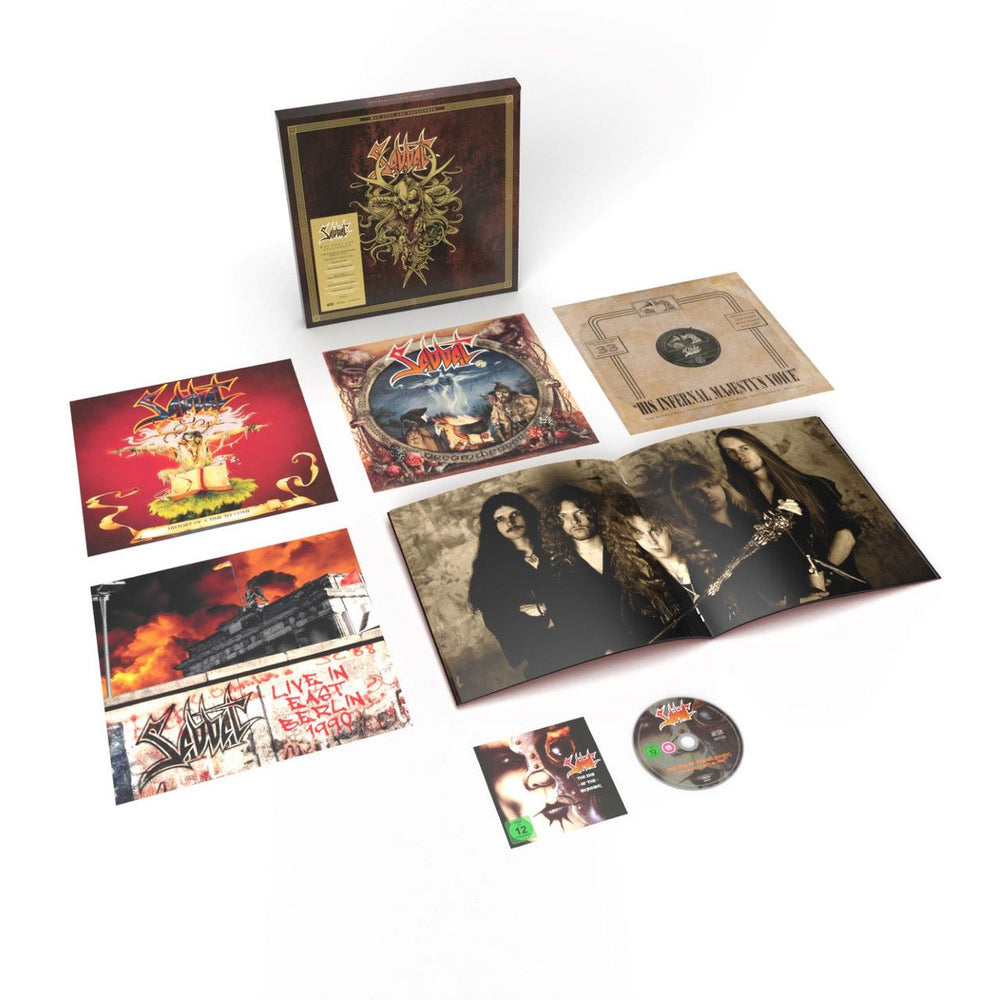 Sabbat Mad Gods And Englishmen: Deluxe Edition Coloured Vinyl - Sealed Box UK Vinyl Box Set SBBVXMA848683