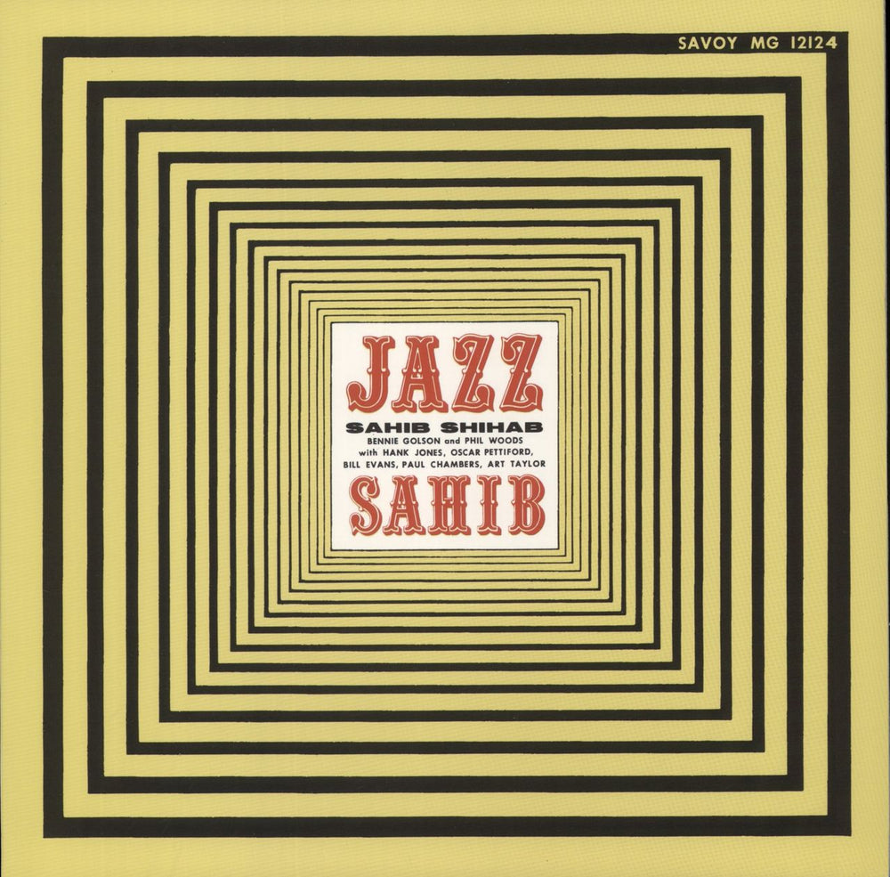 Sahib Shihab Jazz Sahib US vinyl LP album (LP record) SJC409