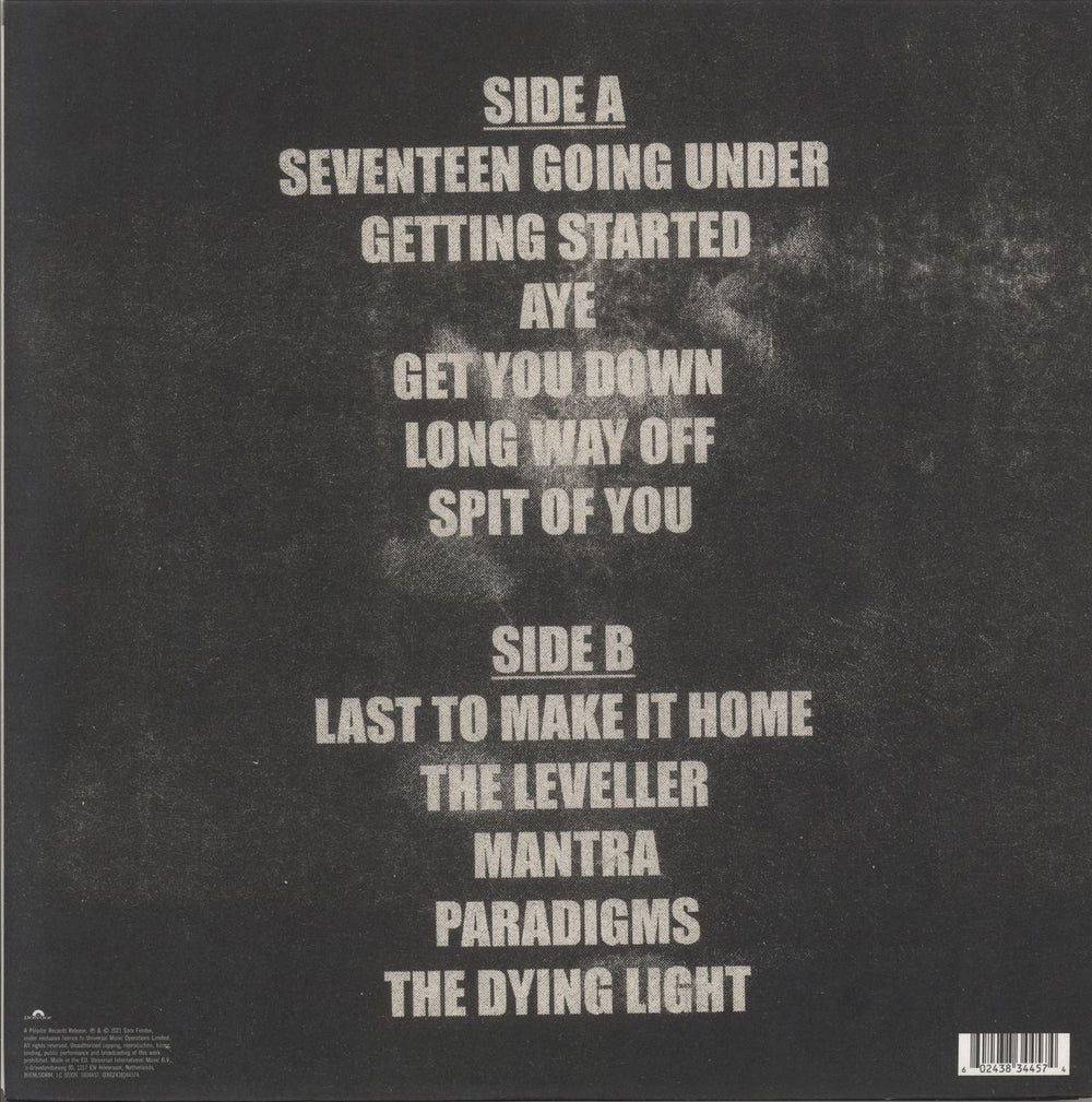Sam Fender Seventeen Going Under - 180gm UK vinyl LP album (LP record) 602438344574