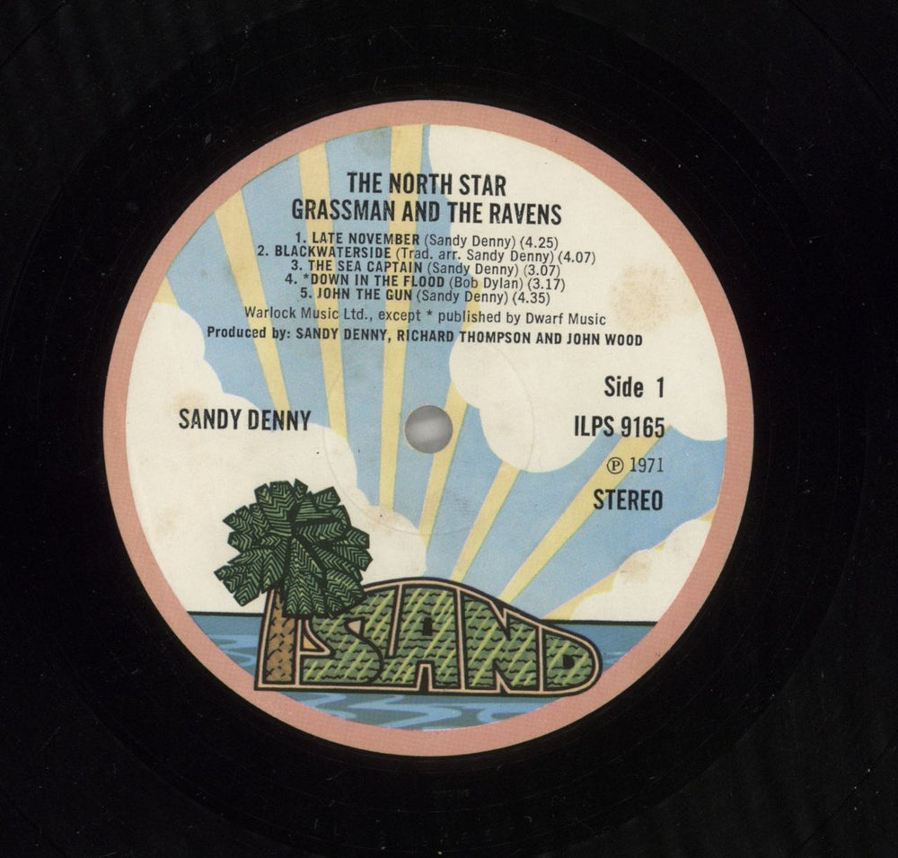 Sandy Denny The North Star Grassman - 1st - G sleeve UK vinyl LP album (LP record) SNYLPTH872576