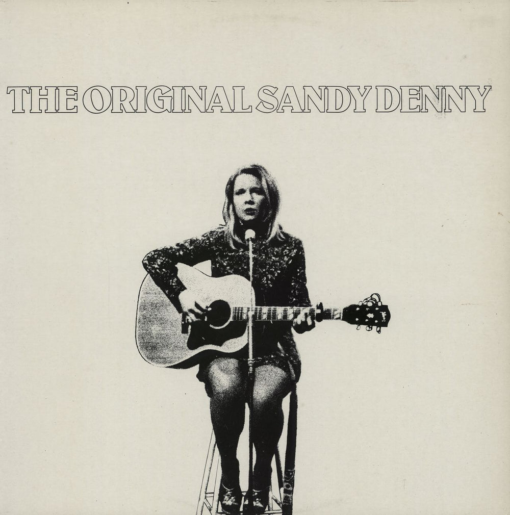 Sandy Denny The Original Sandy Denny - EX UK vinyl LP album (LP record) CREST28