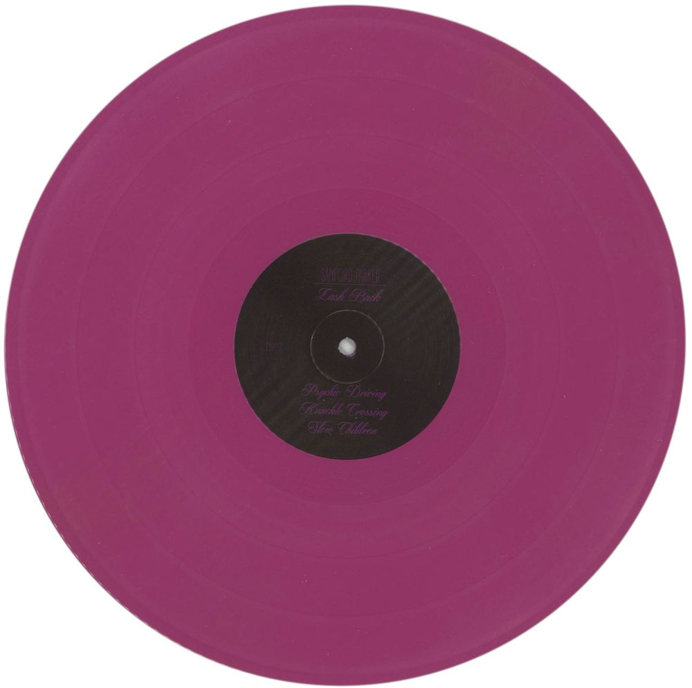 Sanford Parker Lash Back - Purple Vinyl US vinyl LP album (LP record) 9DNLPLA866078