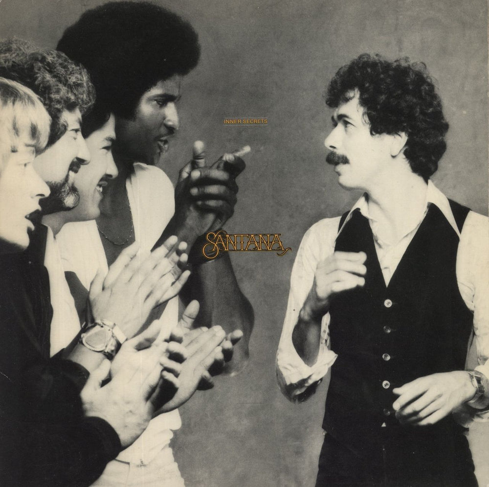 Santana Inner Secrets UK vinyl LP album (LP record) 86075
