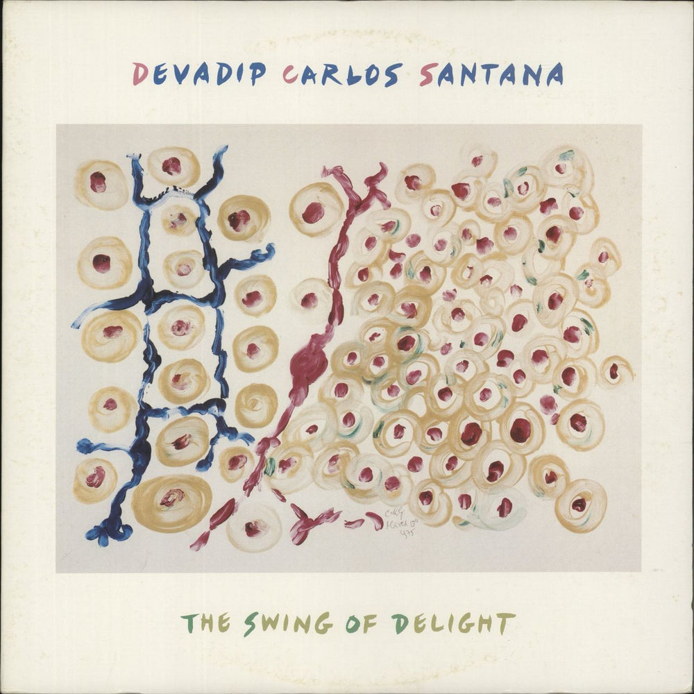 Santana The Swing Of Delight Japanese vinyl LP album (LP record) 35AP1907~8