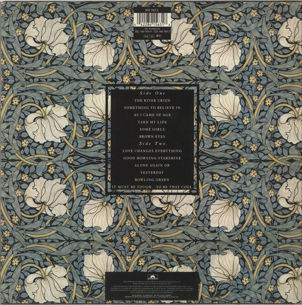 Sarah Brightman As I Came Of Age UK vinyl LP album (LP record) 042284156318