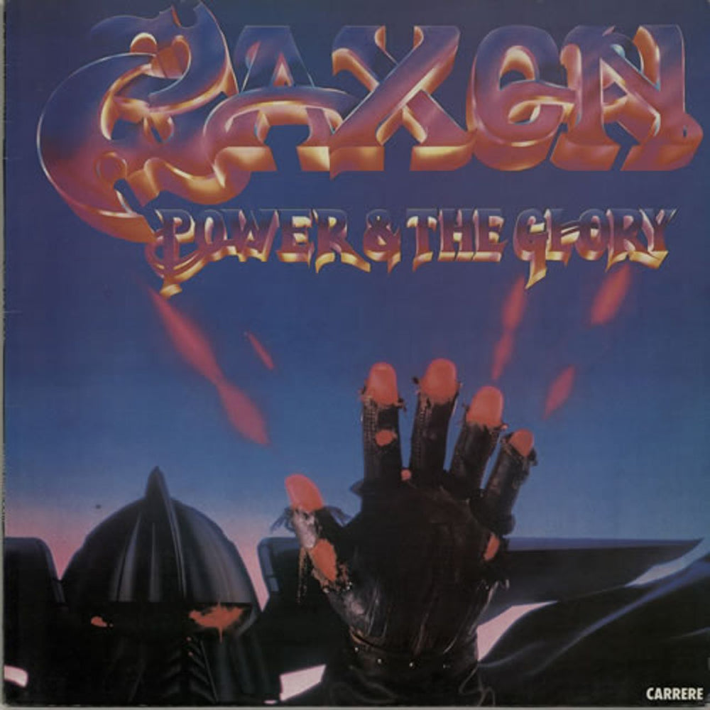 Saxon Power & The Glory French vinyl LP album (LP record) 67.968