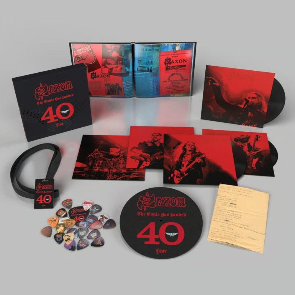 Saxon The Eagle Has Landed 40 Live - Sealed UK Vinyl Box Set SAXVXTH872658