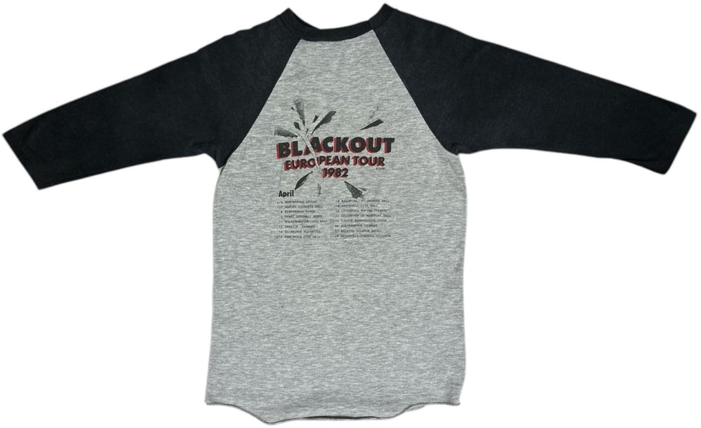 Scorpions Blackout European Tour US t-shirt