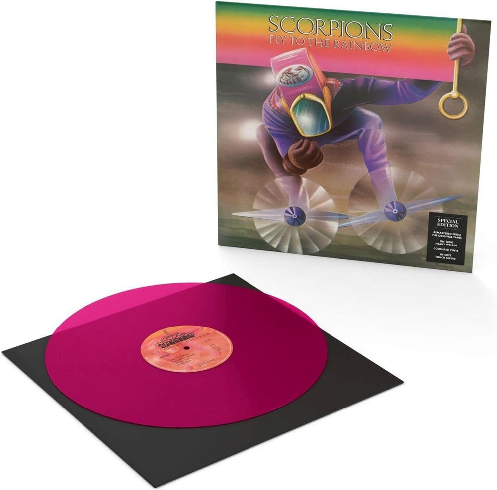 Scorpions Fly To The Rainbow - Violet Vinyl - Sealed UK vinyl LP album (LP record) SCOLPFL816149