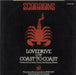 Scorpions Lovedrive - Red Vinyl UK 12" vinyl single (12 inch record / Maxi-single)