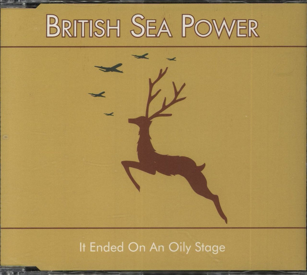 Sea Power It Ended On An Oily Stage UK CD single (CD5 / 5") RTRADSCD220