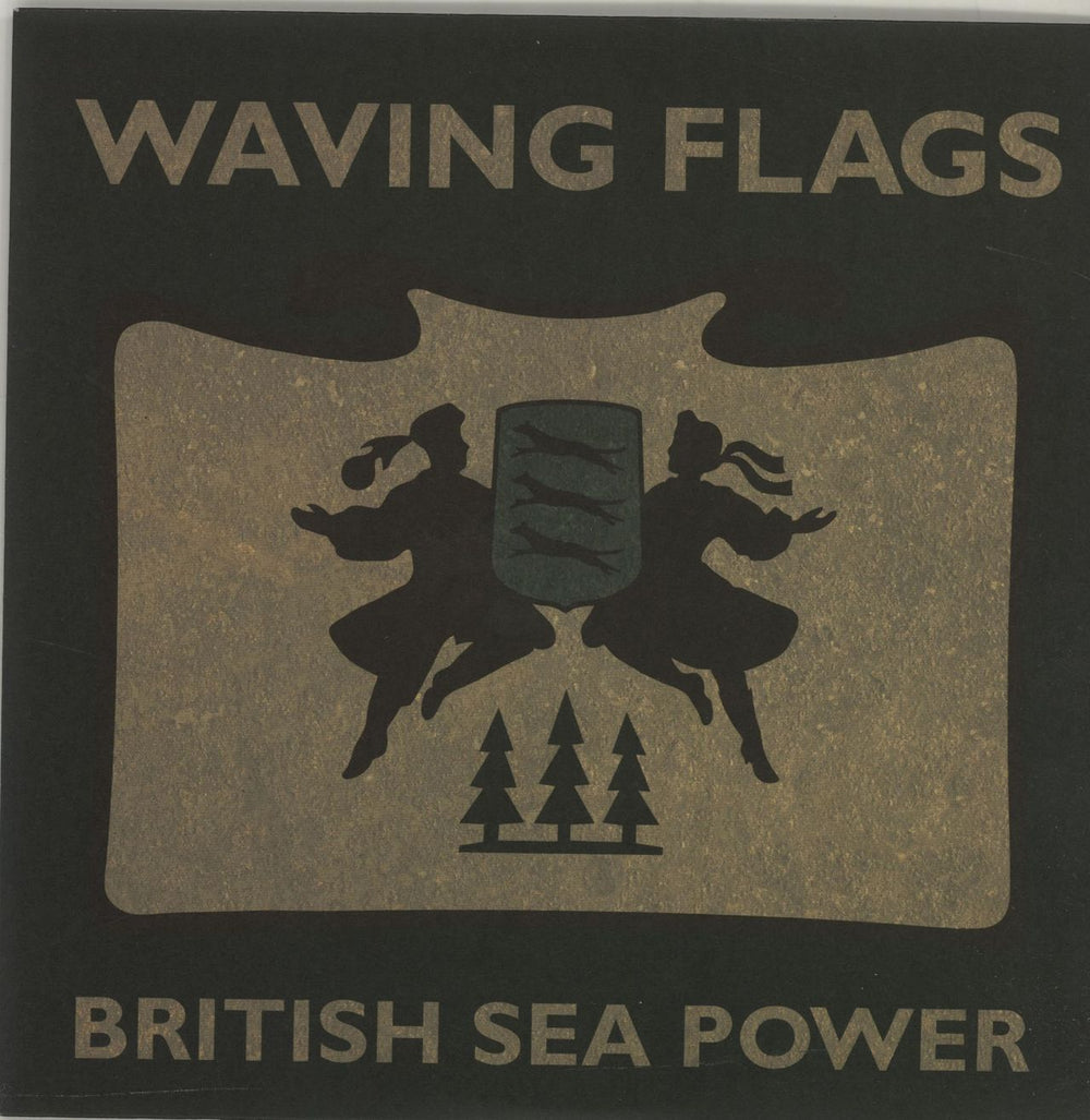 Sea Power Waving Flags UK 7" vinyl single (7 inch record / 45) RTRADS416