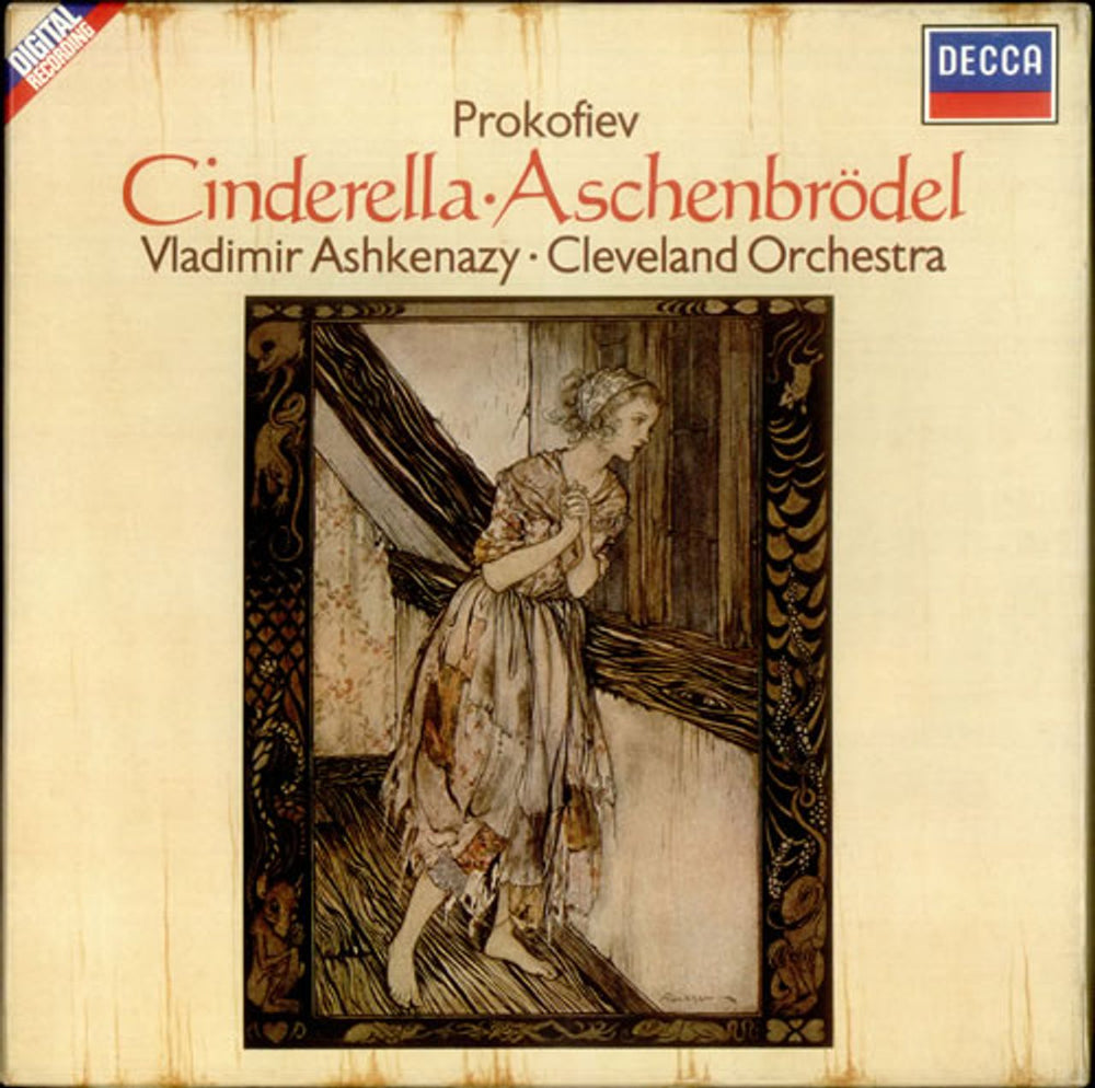 Sergei Prokofiev Cinderella UK 2-LP vinyl record set (Double LP Album) 410162-1