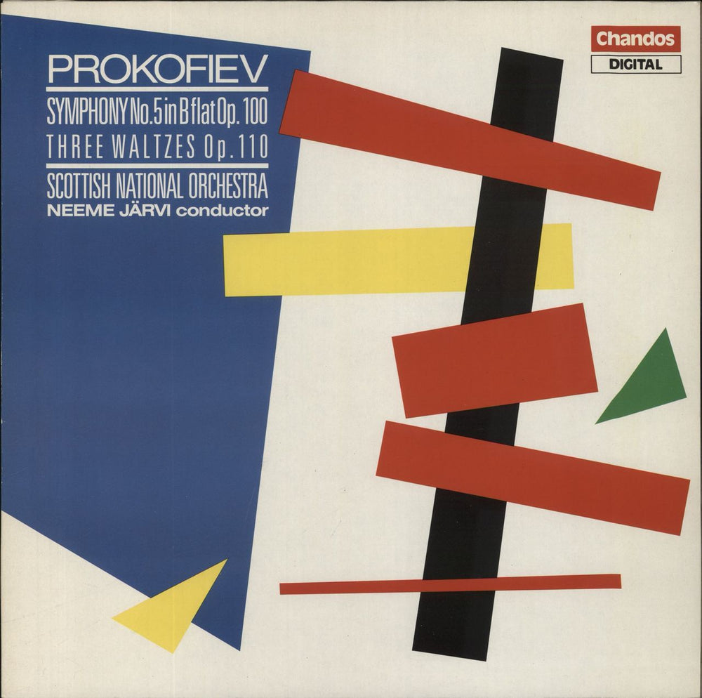 Sergei Prokofiev Prokofiev: Symphony No. 5 / Three Waltzes UK vinyl LP album (LP record) ABRD1160