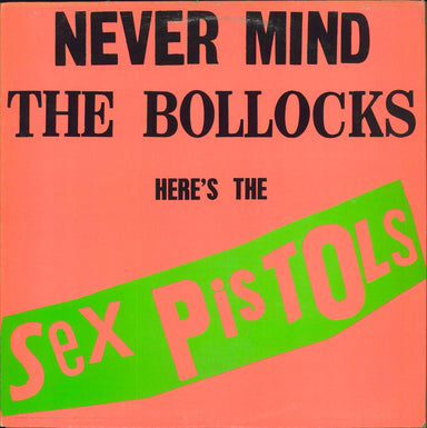 Sex Pistols Never Mind The Bollocks - VG Canadian vinyl LP album (LP record) BSK3147