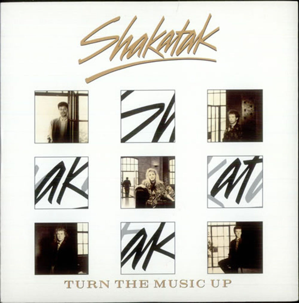 Shakatak Turn The Music Up UK 7" vinyl single (7 inch record / 45) PO49