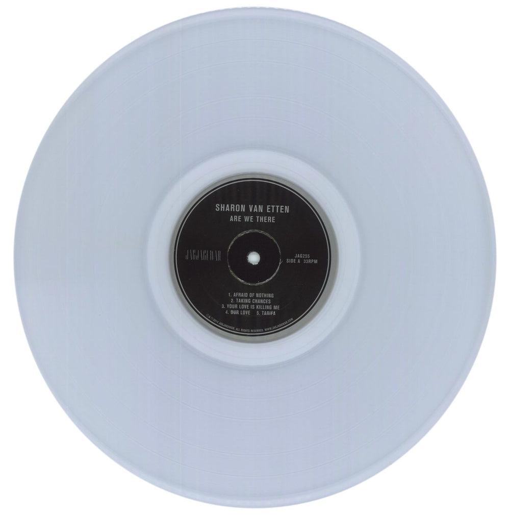 Sharon Van Etten Are We There - Clear Vinyl US vinyl LP album (LP record) XJALPAR864805